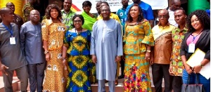 Vice President Dr Mahamudu Bawumia and the team of IPEP