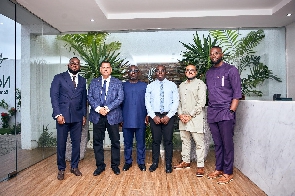 L-R: Stanley Amarteifio, Collin Croal, John Entsuah, Kwame McCoy, Alex Arkaah and Max Uanikhehi