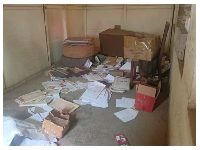 Snipped of the raided office