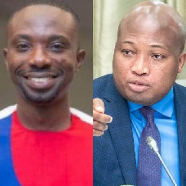 Dennis Miracles Aboagye (left), Samuel Okudzeto Ablakwa (right)