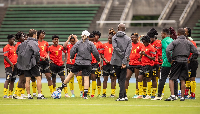 The Black Queens arrived in Narita, Tokyo, on Monday