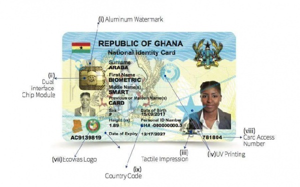 From Dec. 1, 2021: No Ghana card, no pay - Govt paymaster