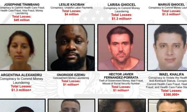 Screen shot from the updated wanted list
