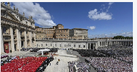 Heads of state, heads of goment and monarchs from around di world attend Pope Francis' funeral