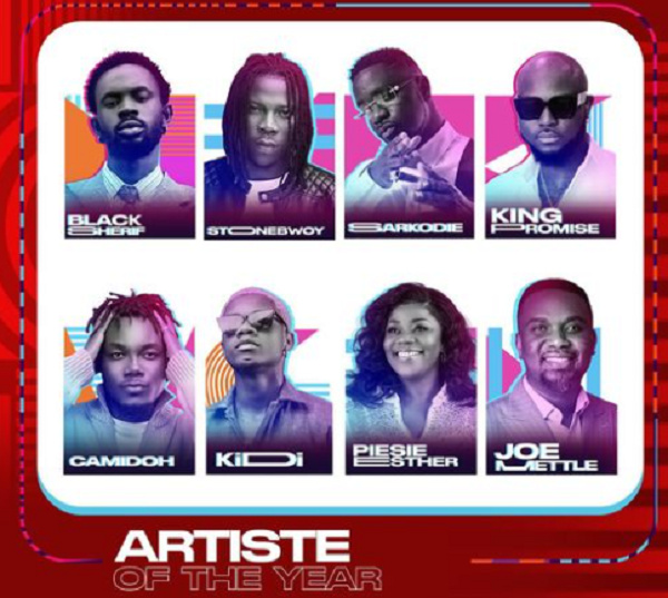 VGMA Artistes of the Year