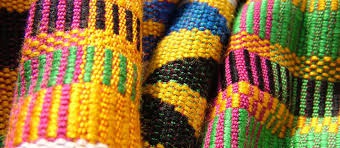 Lot 452 - Africa. An Ashanti or Ewe kente cloth Ghana