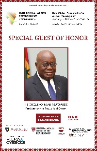 President Akufo-Addo is the special guest of honour for Harvard University's Africa Dev't Conference