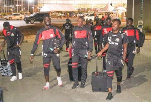 Kenya Team Arrival