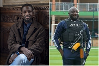 Ibrahim Mahama and DSP Bawah Abdul Jalil, the leader of the Blak Maria