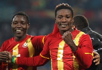 Kwadwo Asamoah and Asamoah Gyan