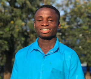 A lively picture of Agyei Baffour Emmanuel before he was found dead