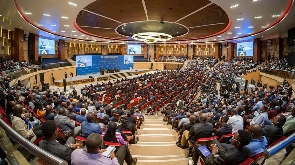 Delegates gather at the Kigali Convention Centre for the 18th National Dialogue