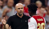 Sacked Ajax coach Alfred Schreuder and Mohammed Kudus
