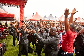 NPP grassroots cheering Alan Kyerematen