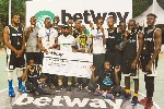 Champions Nungua Coldstore with the trophy