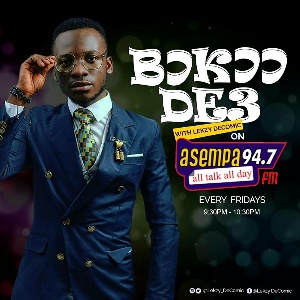Lekzy Decomic will be starting a new comedy show dubbed 'Bokoor De3' on Asempa FM