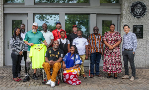 American wheelchair softball team visit Ghana