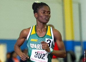 former Youth Olympics gold medalist, Martha Bissah