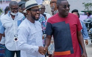 Abeiku Santana and Dr. Osei Kwame Despite