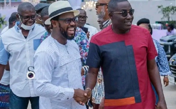 Abeiku Santana and Dr. Osei Kwame Despite