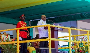 President Nana Addo Dankwa Akufo-Addo delivering the 66th independence address