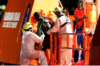 44 men rescued from drifting boat 120km south of Gran Canaria