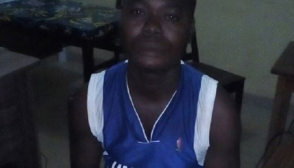 The suspect, Corporal Dovlo Agbeshie