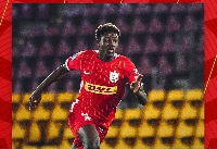 Ghanaian forward Ibrahim Osman
