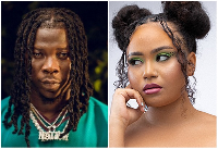 Stonebwoy (L) and Moliy (R)