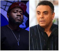 Entertainment pundit, DJ Slim (L) and  Dag Heward-Mills (R)