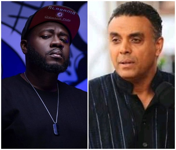 Entertainment pundit, DJ Slim (L) and  Dag Heward-Mills (R)