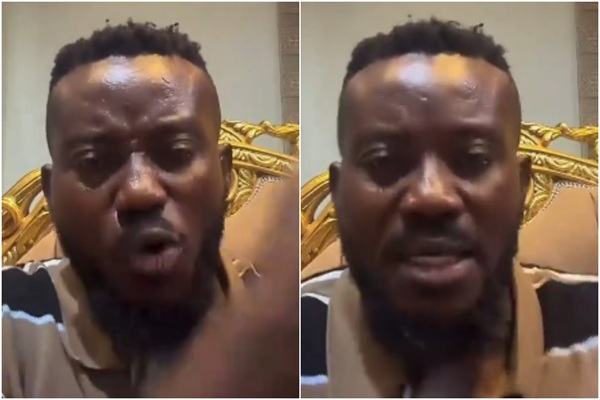 Kojo Bamba during his live broadcast