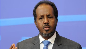 Somalia's President Hassan Sheikh Mohamud