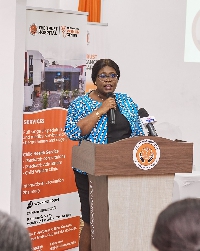 Chief Executive Officer for Trust Hospital, Dr. Juliana O. Ameh addressing the audience