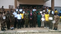 Participants at the training