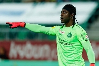 Ghanaian goalkeeper Lawrence Ati-Zigi