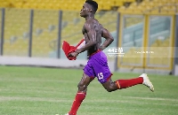 Hearts striker, Kwadjo Obeng Jnr.
