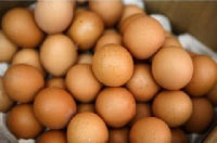 A crate of egg is now sold for GHS25.00 and GHS27.00 depending on the size