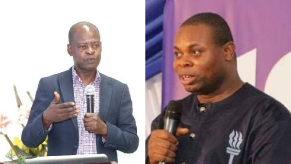 Dr Steve Manteaw (L) and Franklin Cudjoe (R)