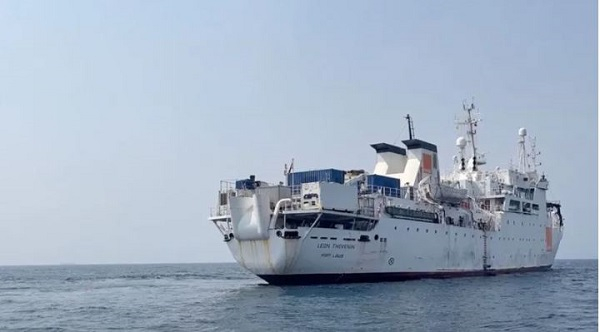 The Léon Thévenin has been cruising the seas around Africa for 13 years tending to undersea cables