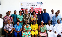 Photo of participants Risk Communication and Community Engagement  meeting