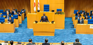 President William Ruto addresses the TICAD9 at the Yokohama City Assembly in Japan President William Ruto addresses the TICAD9 at the Yokohama City Assembly in Japan