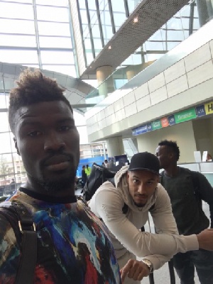 Stars arrive in Russia for friendly