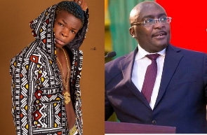 Singer AY Poyoo and Vice president, Dr Mahamudu Bawumia