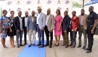 Staff of FBNBank Ghana in a group photo