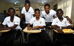 A section of the Black Princesses squad