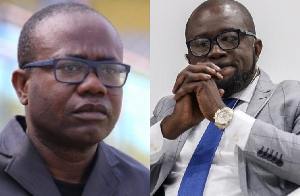 Kwesi Nyantakyi and Kurt Okraku