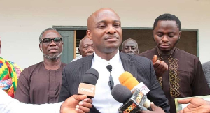 Early results suggest Bernard Baidoo is consolidating a strong lead