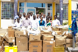 MP for Ofoase-Ayirebi has donated medical equipment and consumables to St. Joseph's Hospital