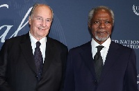 The Aga Khan and Kofi Annan